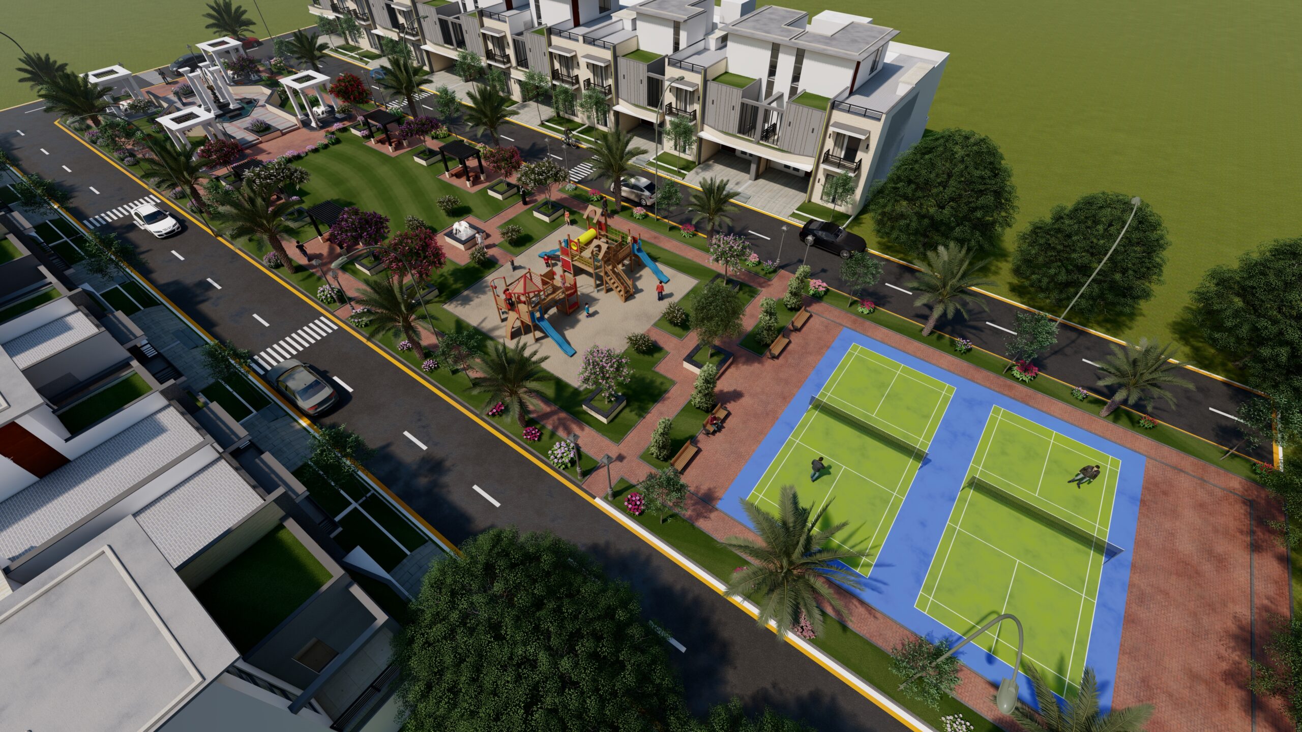 Park 01 3d views_3 - Photo